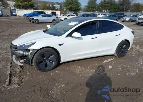 2021 Tesla Model 3 Long Range Dual Motor All-Wheel Drive из США, поврежденный, VIN 5YJ3E1EBXMF901978